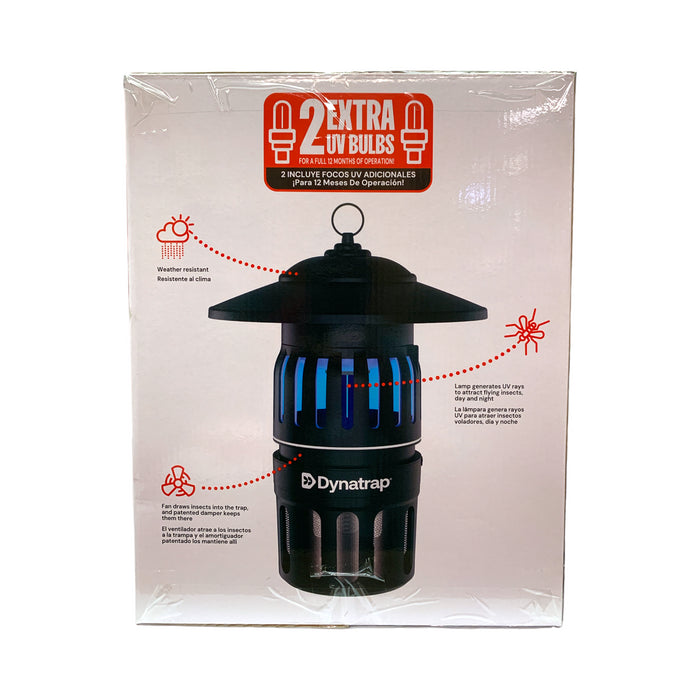 DynaTrap Half-Acre Outdoor UV Mosquito and Insect Trap (Black)