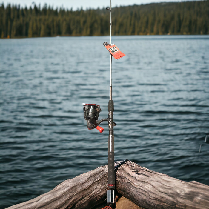 Ugly Stik Ugly Tuff 2-Piece Spinning Rod and Reel Combo, 6.6'