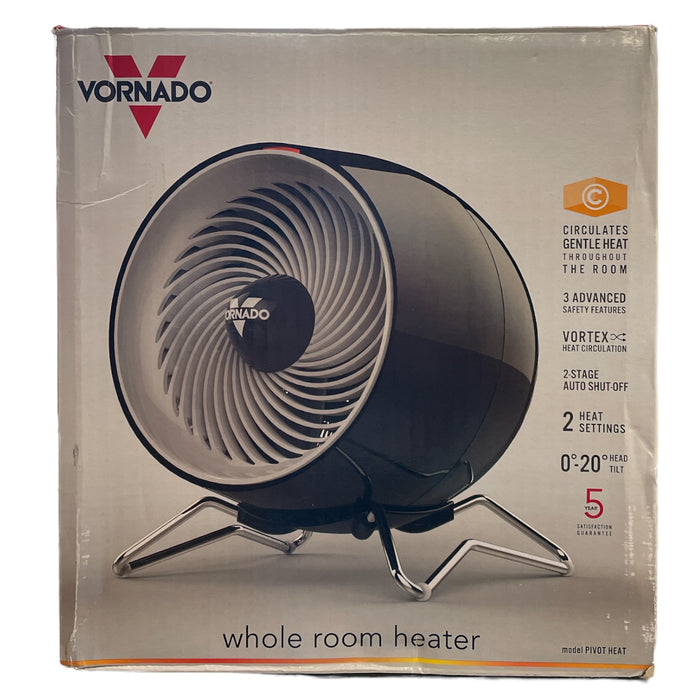 Vornado Whole Room Pivot Heater with 2 Heat Settings