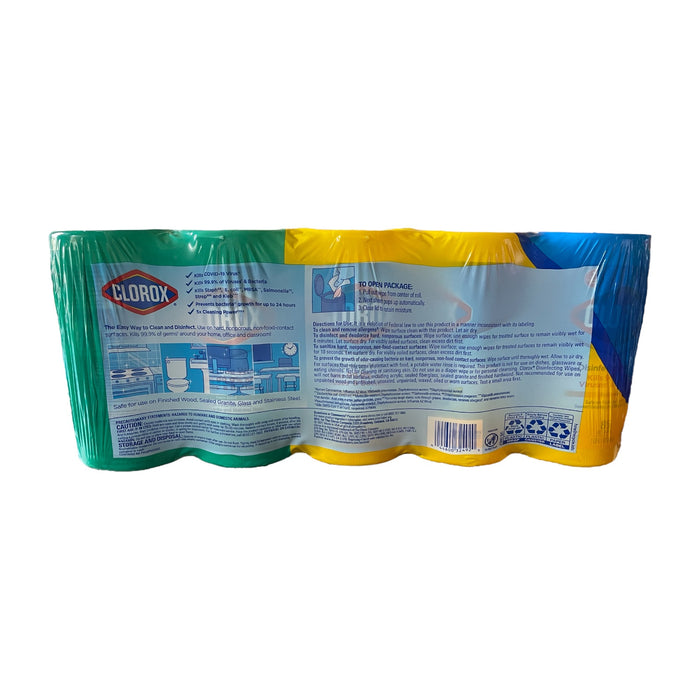 Clorox Disinfecting Bleach-Free Cleaning Wipes, Variety Pack