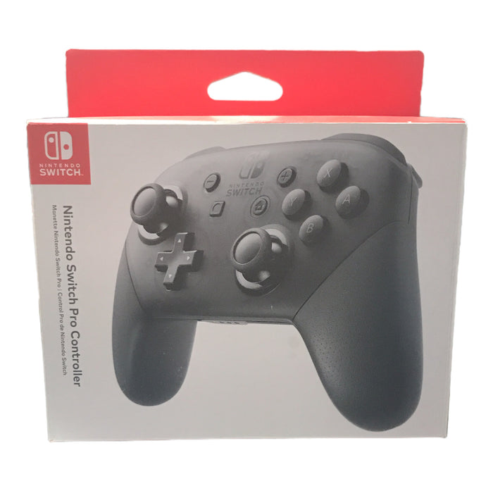 Nintendo Switch Pro Controller, Black, Built-In Amiibo Functionality