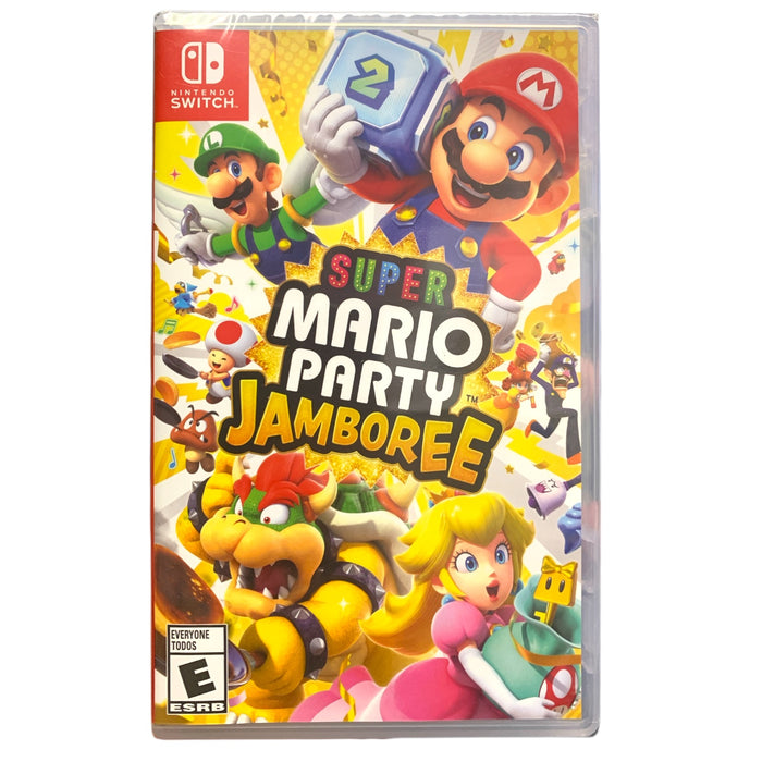 Super Mario Party Jamboree for the Nintendo Switch, ESRB Rating: E, Multiplayer
