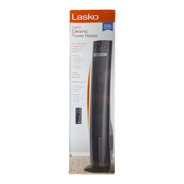 Lasko 32" Ceramic Tower Heater with Remote Control, CT32791