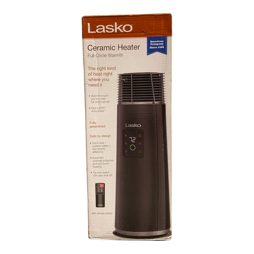 Lasko Full Circle Oscillating Warmth Ceramic Tower Space Heater