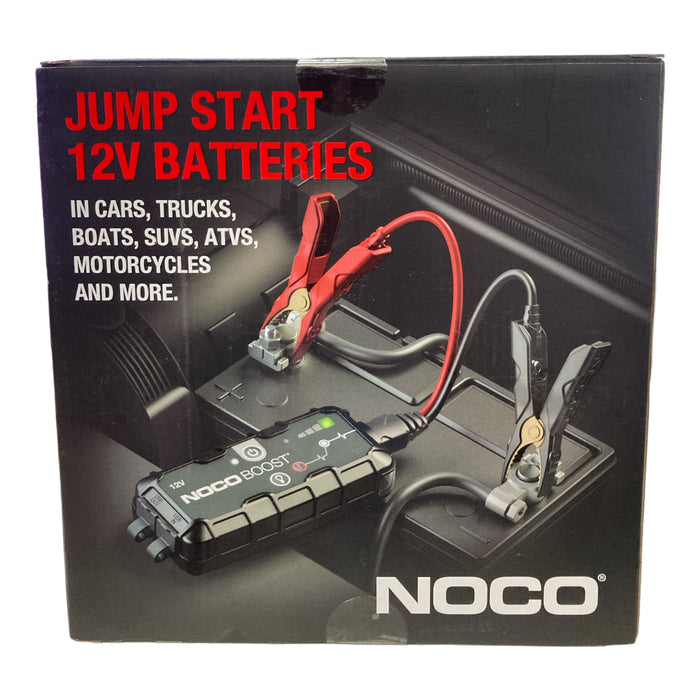 NOCO BOOST ULTRASAFE Jump Starter Kit 12V, Portable, 100 Lumen LED