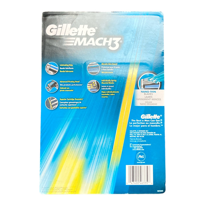 Gillette Mach3 Men's Razor Blade Refills (20 Count)