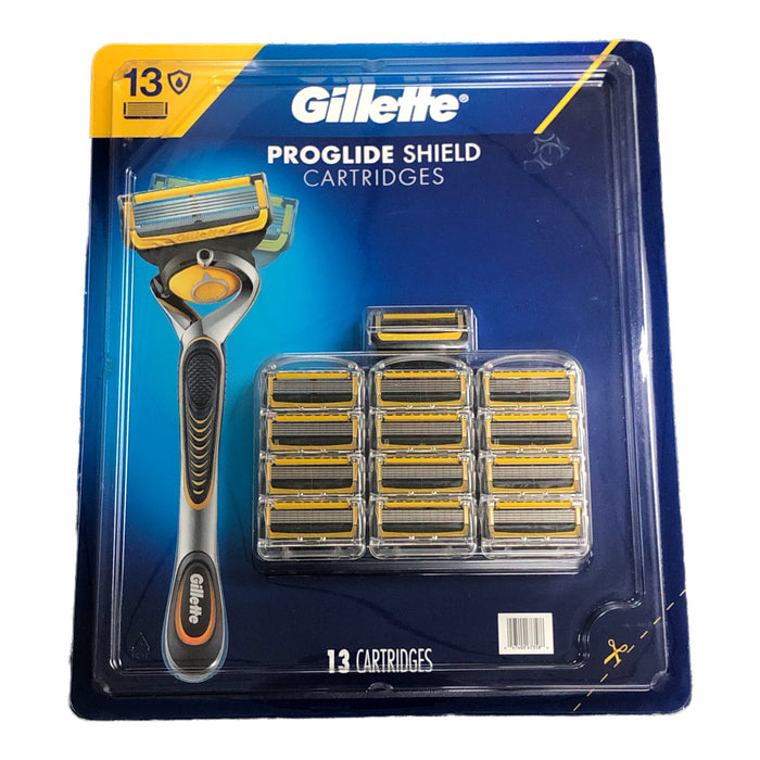 Gillette ProGlide Shield Men's Razor Blades, 13 Blade Refills