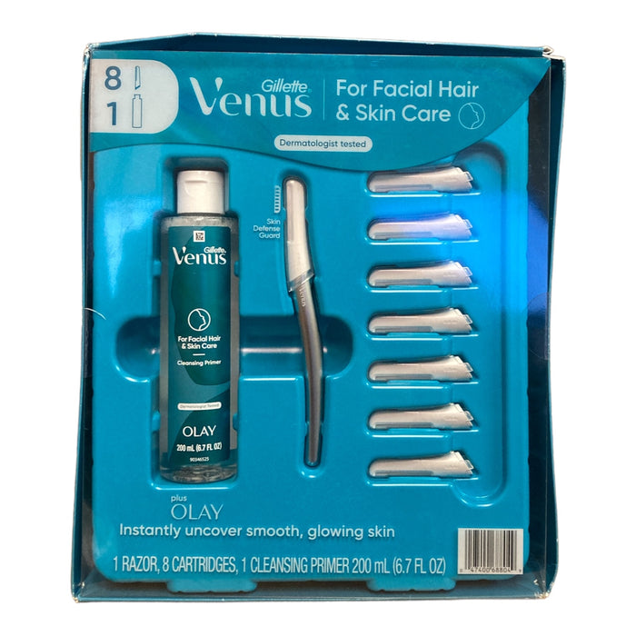 Venus Dermaplane Tool for Facial Hair and Skincare Kit for Women