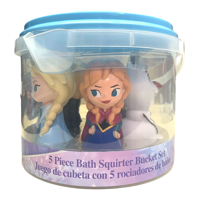 Licensed Character 5 Piece Bath Squirter Bucket Set