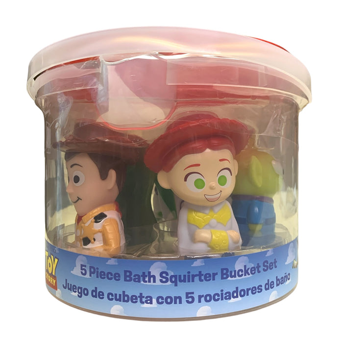 Licensed Character 5 Piece Bath Squirter Bucket Set