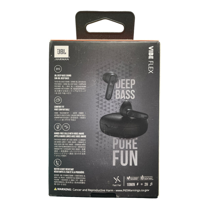 Vibe Jbl Deep Bass Earphones JBL Vibe Flex Deep Bass Wireless