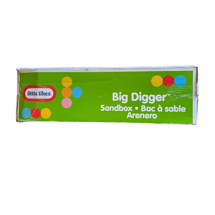 Little Tikes Big Digger Outdoor Construction Sandbox with Crane and Dump Truck