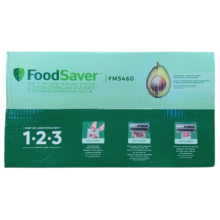 FoodSaver 2-in-1 Automatic Vacuum Sealing System, FM5460, 19-Piece Starter Kit