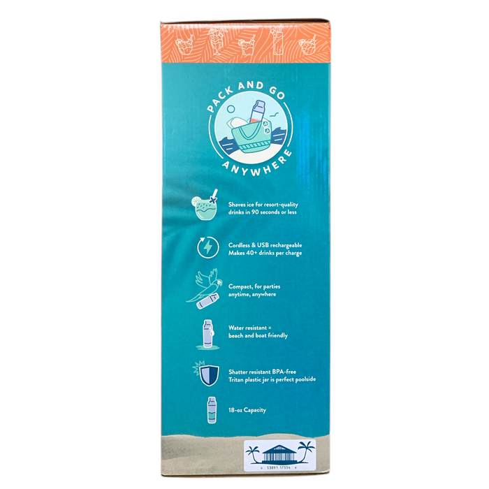Margaritaville Maui On-the-Go Cordless & Rechargeable Frozen Concoction Maker