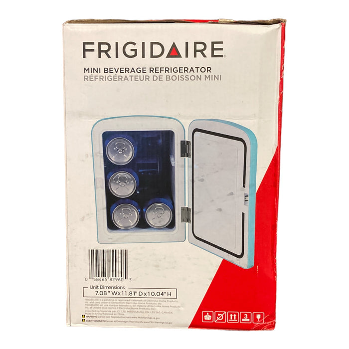 Frigidaire Diamond 9 Can Mini Beverage Cooler, Blue