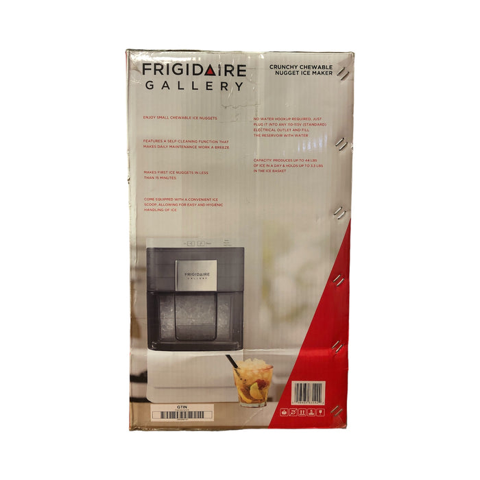 Frigidaire Gallery Crunchy Chewable Nugget Ice Maker, White, 44 lb. Capacity