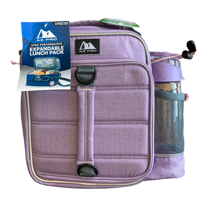 Arctic Zone Pro Expandable Extra Capacity Lunch Pack (Lavender)