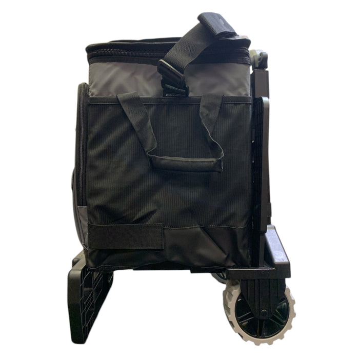 Arctic Zone Pro Collapsible Wheeled Cooler, All-Terriain Wheels, Locking Handle