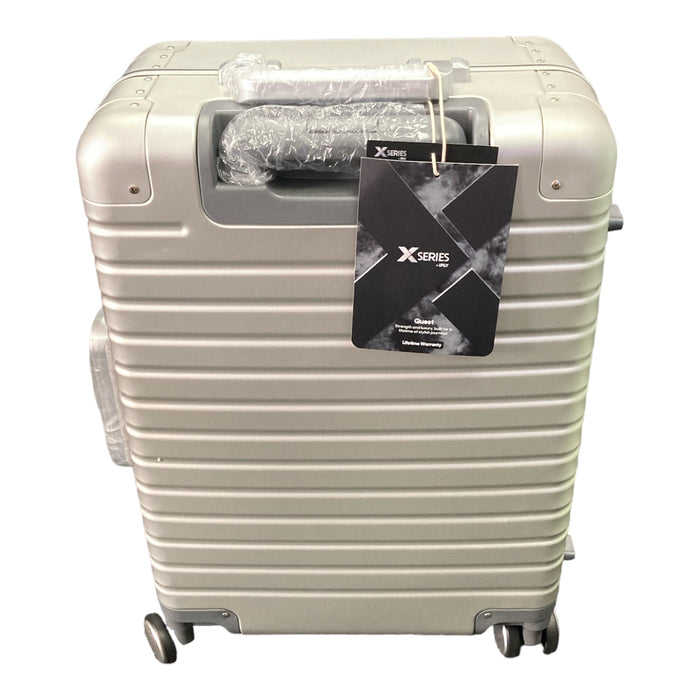 X Series by iFLY Quest 20" Aluminum Carry-on (Silver)