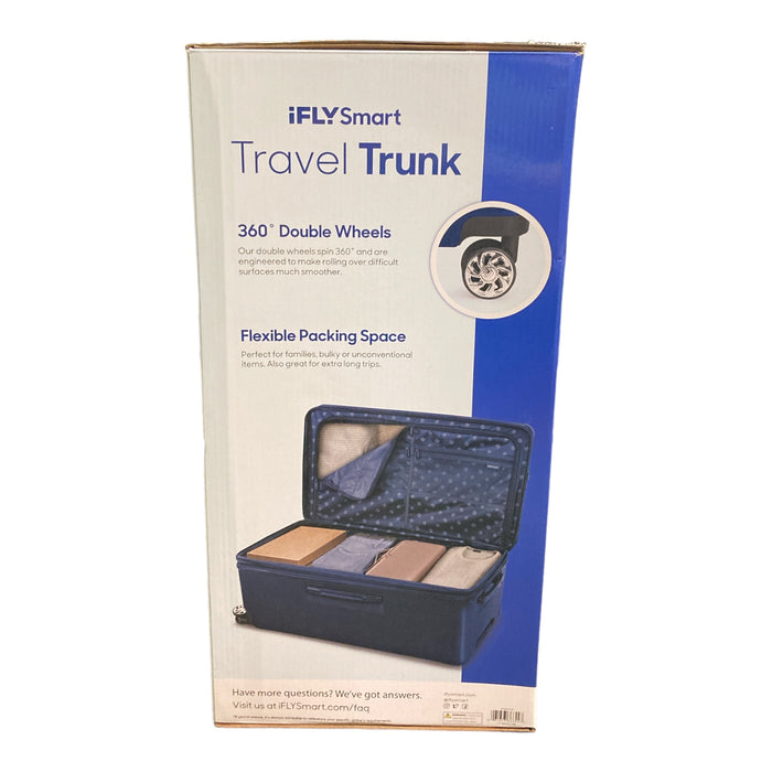 iFly Smart Durable TSA Approved Travel Trunk (Navy)