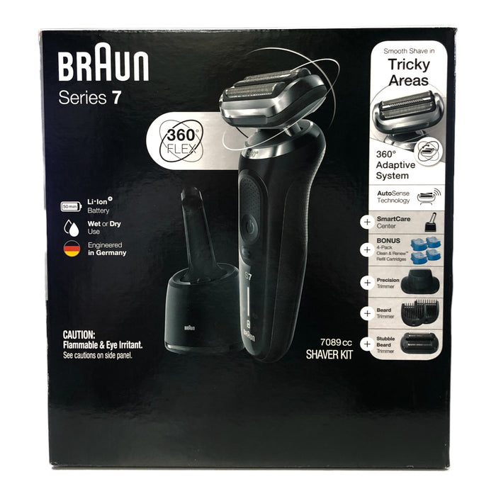 Braun Series 7 7089cc Electric Razor for Men with SmartCare