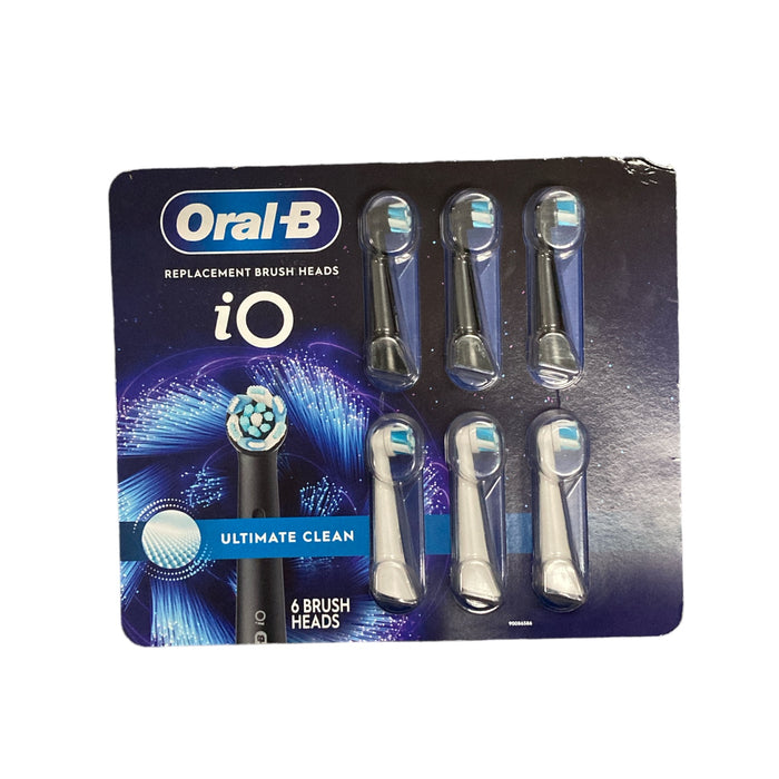 Oral-B iO Series Electric Toothbrush Replacement Brush Heads (6 Count Refills)