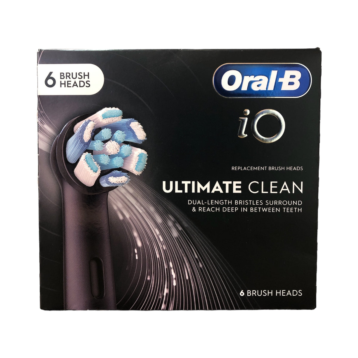 iO Ultimate Clean Replacement Brush Heads 2 Pack in White main image 1