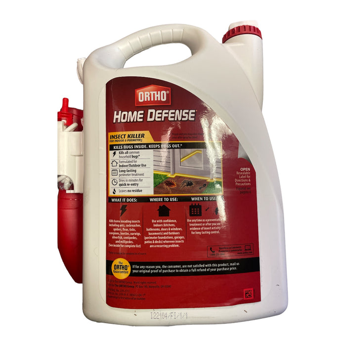 Ortho Home Defense Insect Killer for Indoor & Perimeter with Wand, 1.33 Gallon