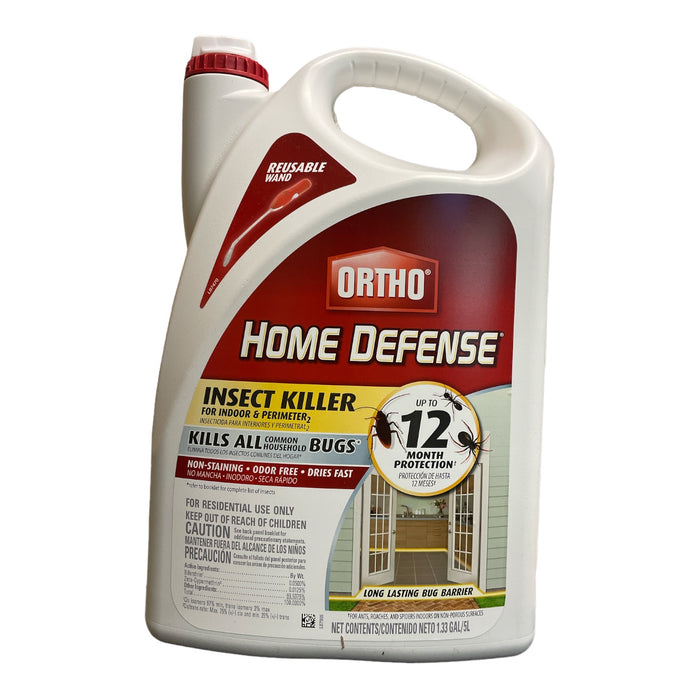 Ortho Home Defense Insect Killer for Indoor & Perimeter Refill Bottle, 1.33 Gallon