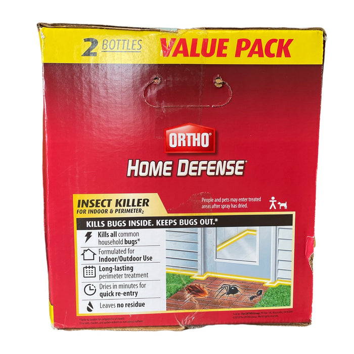 Ortho Home Defense Insect Killer for Indoor & Perimeter, Comfort Wand (2 Pack)