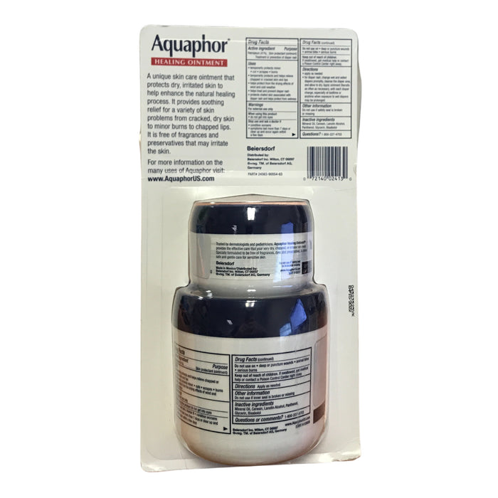 Aquaphor Advanced Therapy Healing Ointment 14 Ounce + 3.5 Ounce