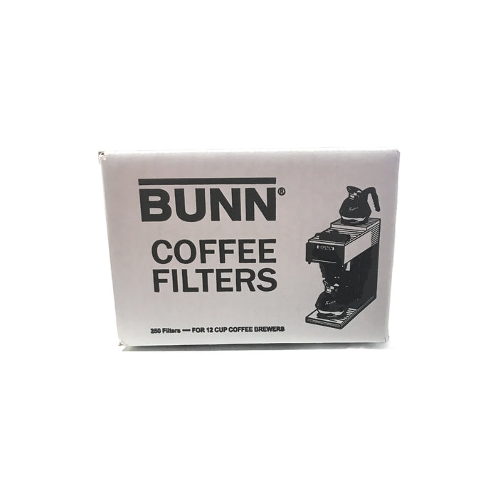 BUNN 12-Cup Commercial Coffee Filters, 250-count