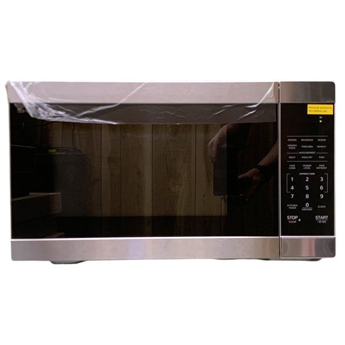 Sharp 1.1 Cubic Feet Countertop Microwave Oven w/ Carousel Turntable, Stainless