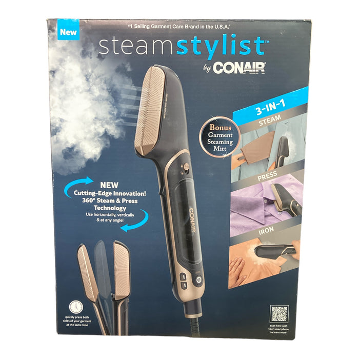 Conair SteamStylist 3-in-1 Garment Care Steam Cleaner, GSP201GDS