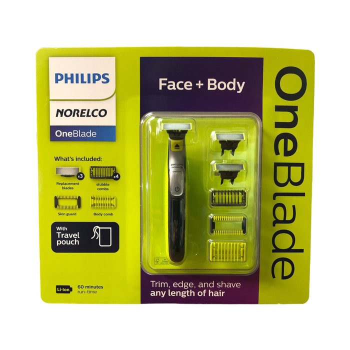 Philips Norelco OneBlade Face + Body Electric Trimmer and Shaver