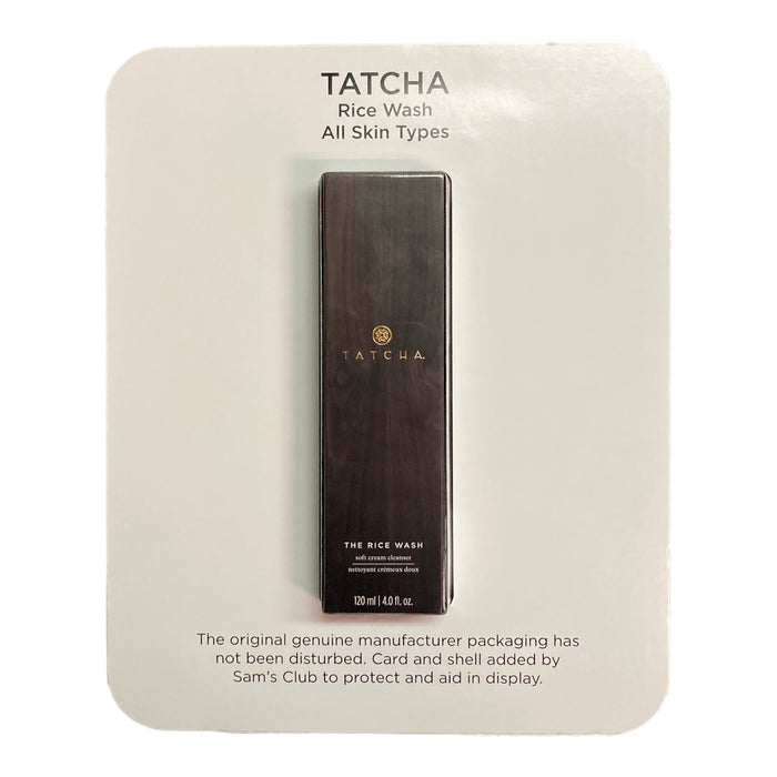 Tatcha The Rice Wash: Soft Cream Cleanser for Softer Complexion (4 fl oz/120 ml)