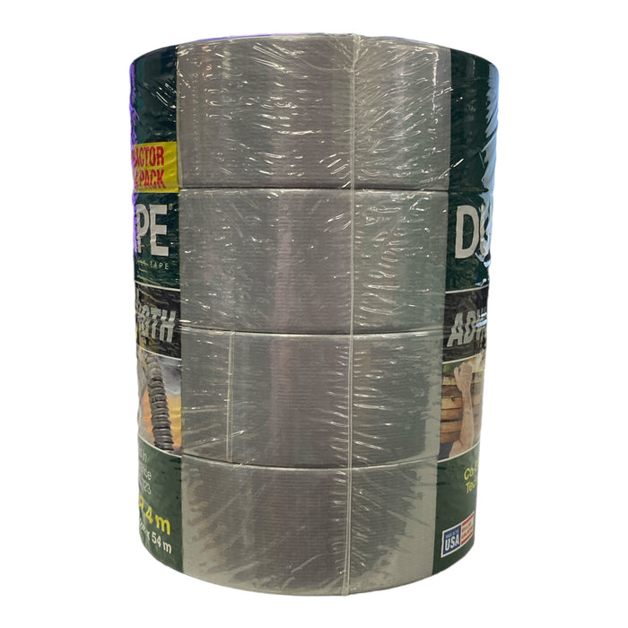 Duck Tape Contractor Grade Duct Tape Silver 4 Pack 1.88 in. x 60 yd. Each