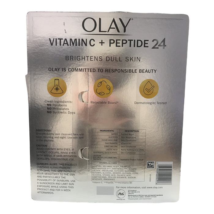 Olay Regenerist Vitamin C + Peptide 24 Face Moisturizer (1.7 oz, 2 pk.)