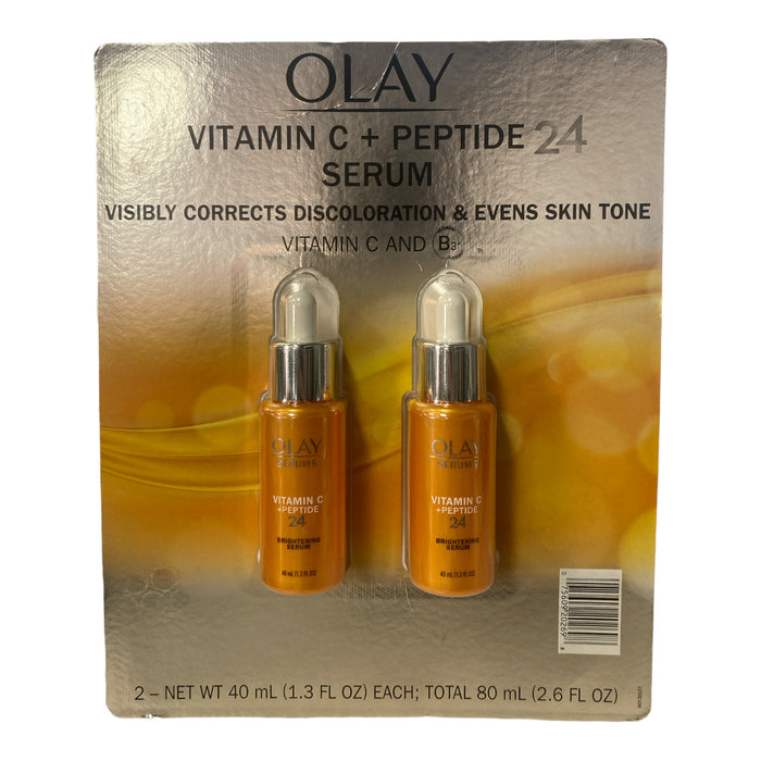 Olay Vitamin C + Peptide 24 Hydrating Serum (1.3 oz., 2 pk.)