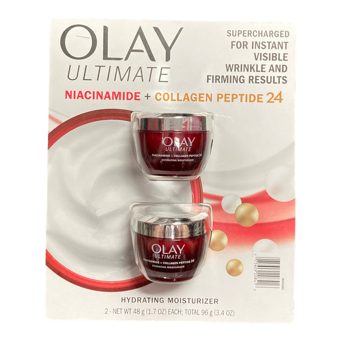 Olay Regenerist Niacinamide + Peptide Hydrating Moisturizer, 2 Pack