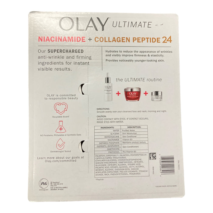 Olay Regenerist Niacinamide + Peptide Hydrating Moisturizer, 2 Pack