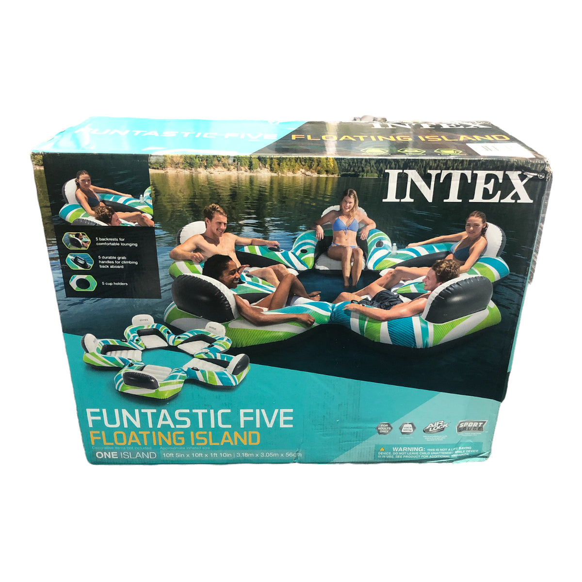 Intex Funtastic Five Floating Island — Ewirelessgear