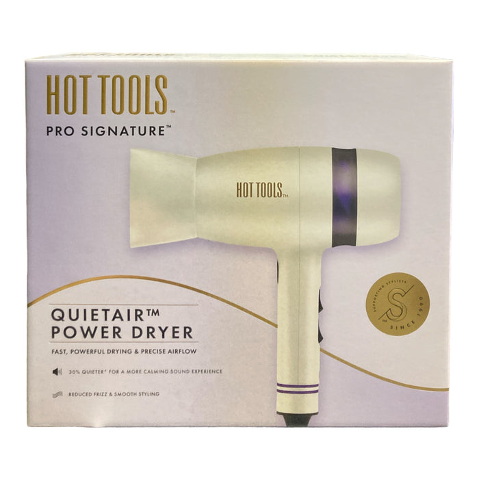 Hot Tools 1875 Watt Pro Signature Quietair Power Dryer, 6ft Cord, Reduce Frizz