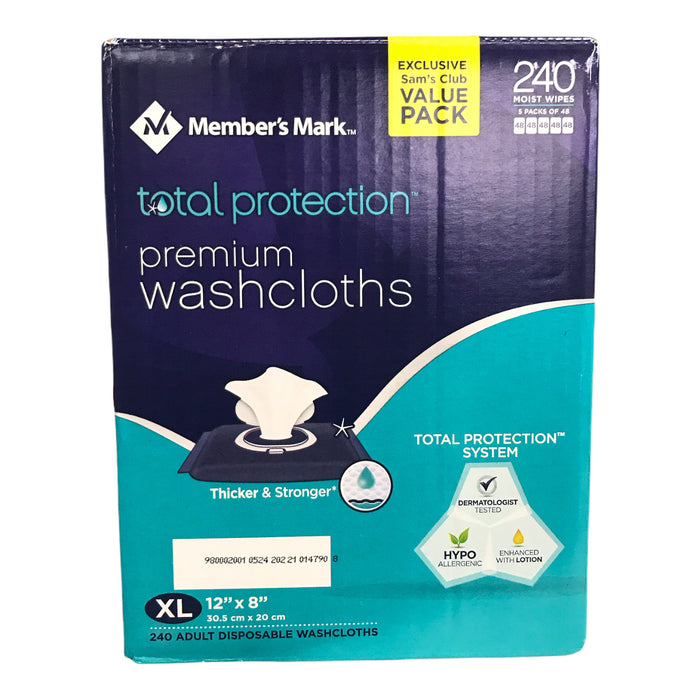 Member's Mark Adult Washcloths (240 ct.)