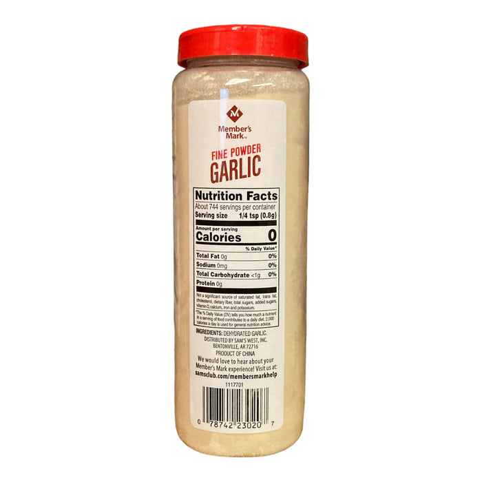 Member's Mark Fine Powder Garlic Spices & Seasonings (21 oz.)