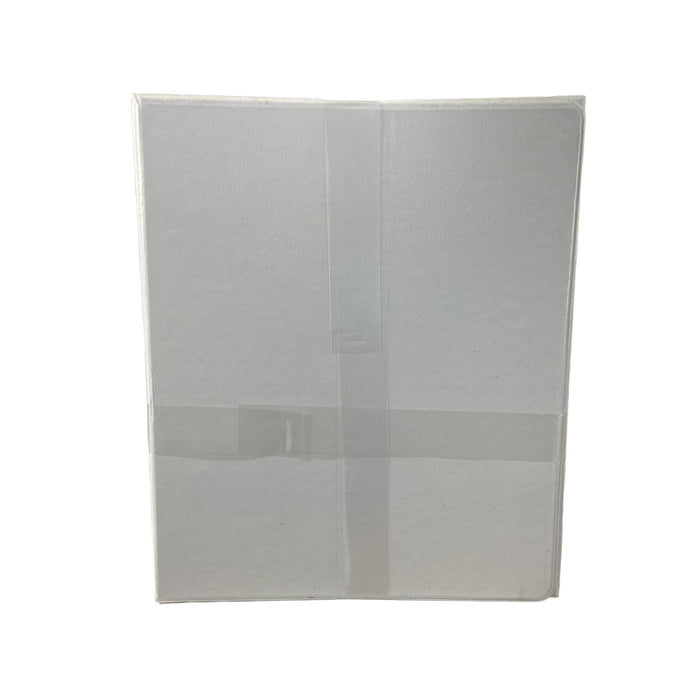 Member's Mark 1" Round-Ring View Binder 225 Sheet Capacity, White (8 pk.)