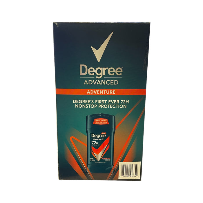 Degree Advanced Protection Deodarant, 5 Pack 2.7 Oz, EXP 08/2024