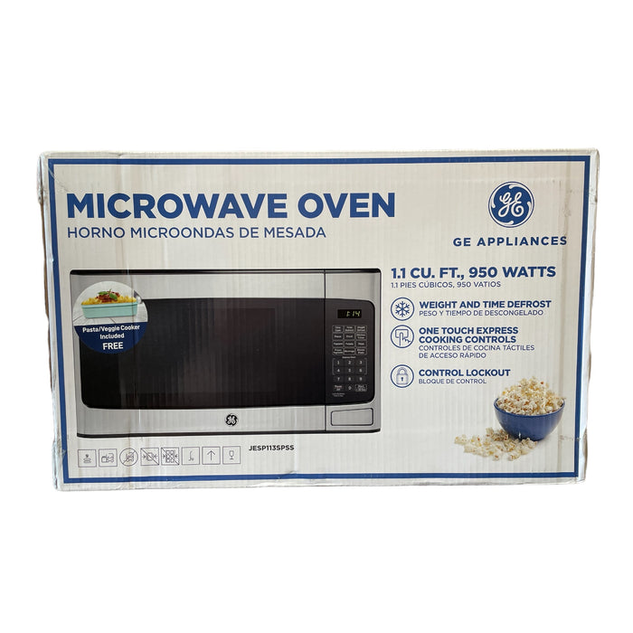 GE 1.1 cu. ft., 9501 Watts Capacity Countertop Microwave Oven