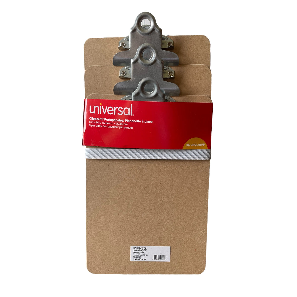 Universal Hardboard Clipboard, 3/4