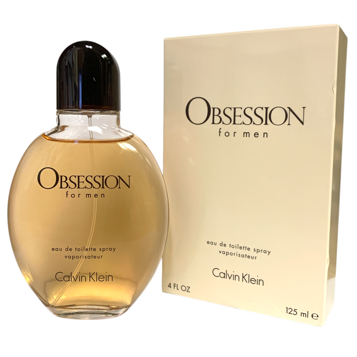 Obsession for Men by Calvin Klein Eau de Toilette Spray, 4.0fl.oz./125mL